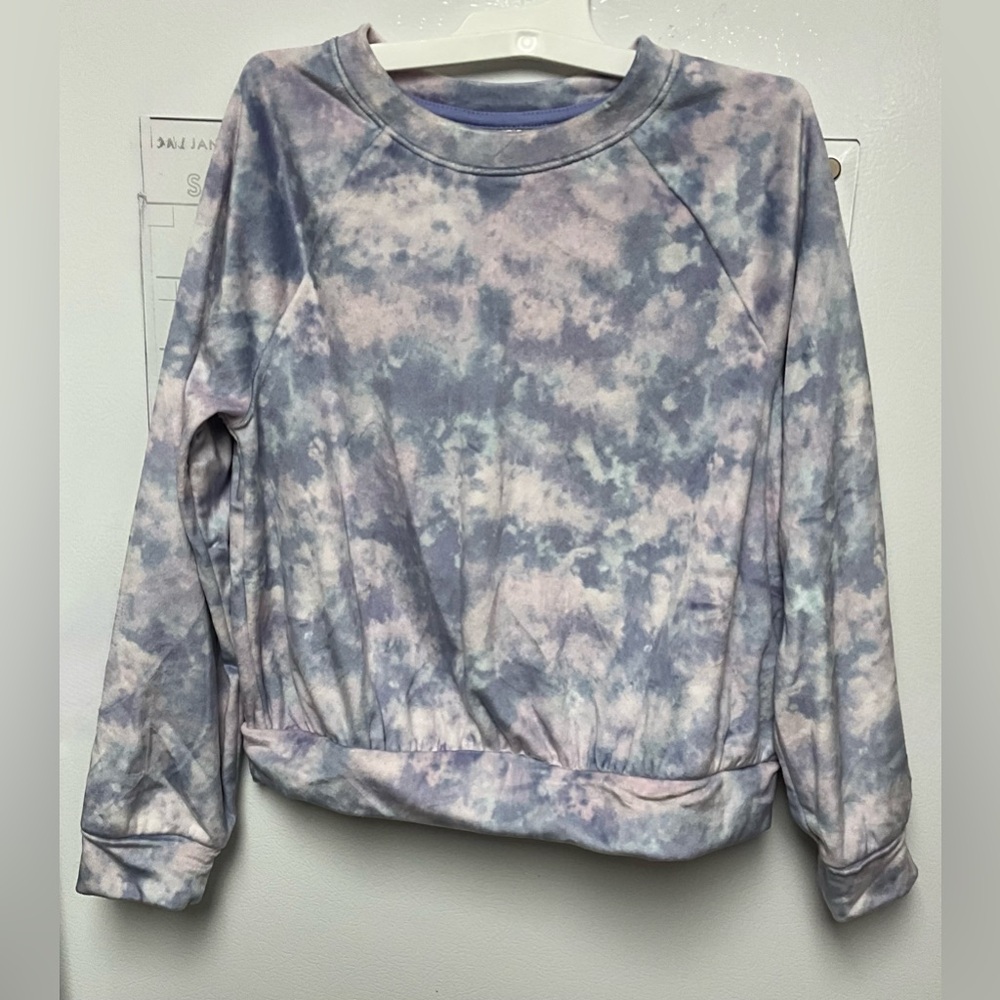 Cat & Jack Blue, Purple and White Top
